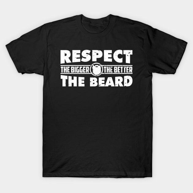 Hipster beard goatee beard full beard T-Shirt by OfCA Design